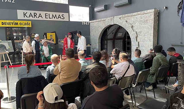 Engelli tiyatro topluluğundan Maden Müzesi'nde özel oyun