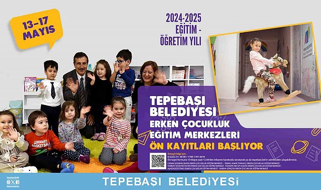 Erken çocukluk eğitim merkezleri ön kayıtları başlıyor