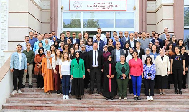 Erzincan Aile ve Sosyal Hizmetler İl Müdürlüğü Türkiye 3'üncüsü oldu