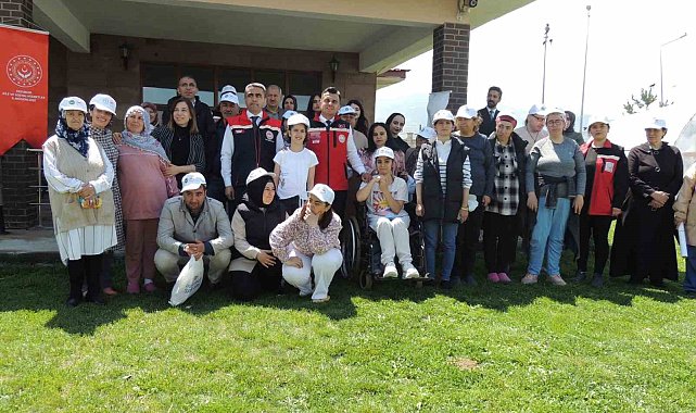 Erzurum'da 'özel' fidan dikme etkinliği