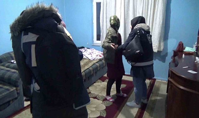 Erzurum'da kaçak göçmen operasyonu: 13 kaçak göçmen yakalandı