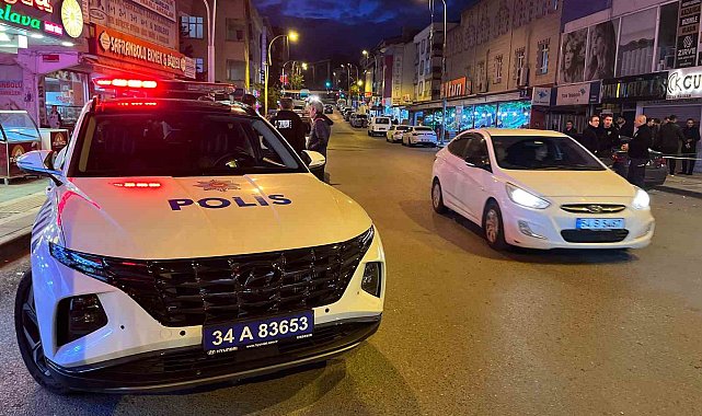 Esenyurt'ta "yan baktın" kavgası kamerada