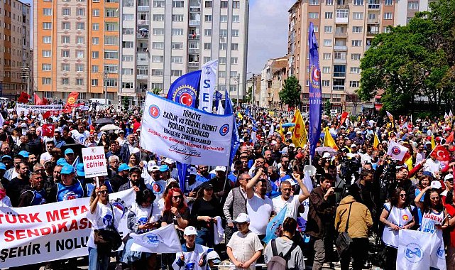 Eskişehir'de 1 Mayıs İşçi Bayramı coşkusu