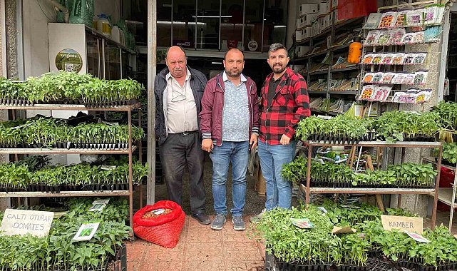 Eskişehir'de fide dikim zamanı