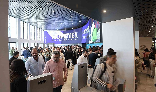 Ev tekstili sektörü HOMETEX Ev Tekstili Fuarı'nda bir araya geldi