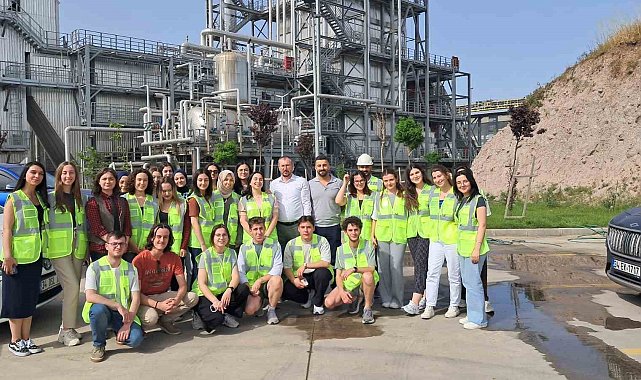 Ezine Gıda İhtisas Organize Sanayi Bölgesine, genç Mühendis adaylarından ziyaret