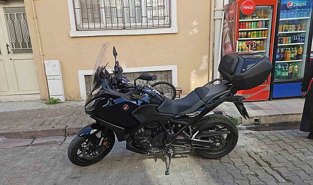 Fatih'te 1 milyon lira değerindeki motosiklet böyle çalındı