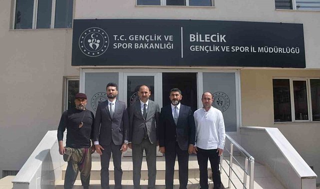 Federasyon başkanından il müdürüne ziyaret