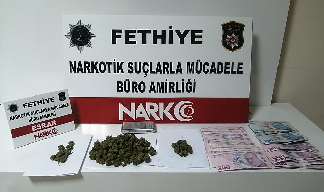 Fethiye'de uyuşturucu operasyonu: 3 tutuklama