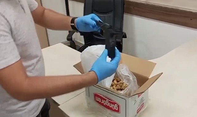 Fıstık kutusunda sakladıkları silahlarla yakalanmışlardı, tutuklandılar
