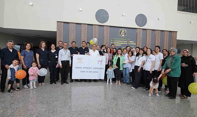 GAÜN Çocuk Hastanesi'nde "Primer İmmün Yetmezliği Farkındalık Haftası" etkinliği