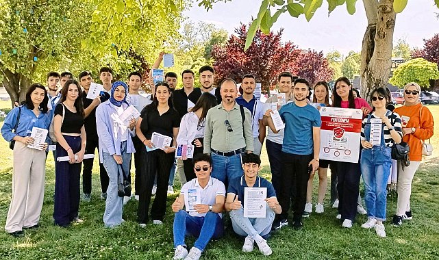 GAÜN öğrencileri tüketici hakları için sahaya indi