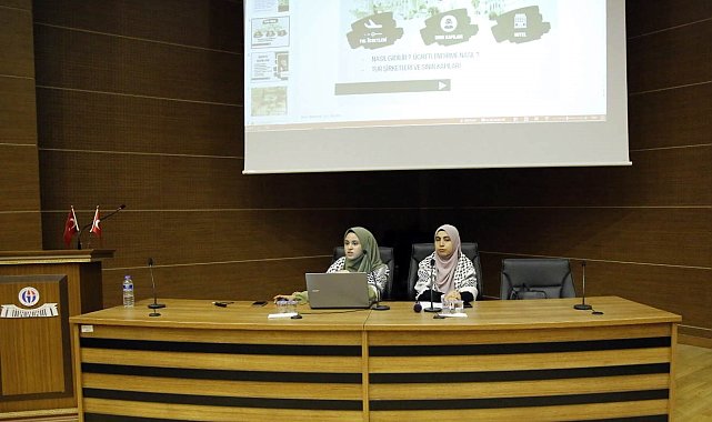 GAÜN öğrencilerinden Kudüs söyleşisi