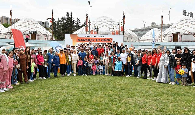 Gaziantep'te 'Sağlık İçin Harekete Geç' etkinlikleri düzenlendi