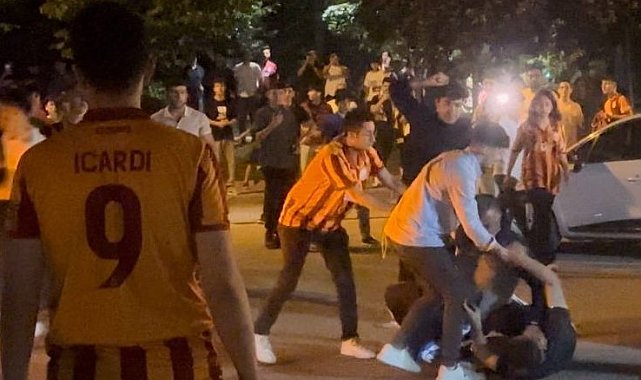 Gaziantep'te derbi sonrası taraftarlar arasında kavga çıktı