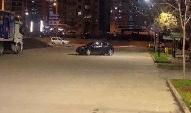 Gaziantep'te drift atan sürücüye 33 bin 739 TL ceza