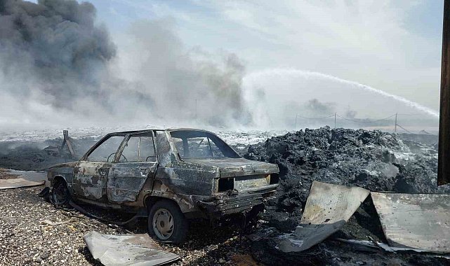 Gaziantep'te korkutan yangın kontrol altına alındı