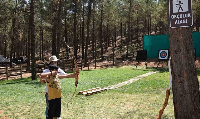 Gaziantepliler, Erikçe Macera Parkı'nda sıra dışı etkinliklerle keyifli vakit geçiriyor
