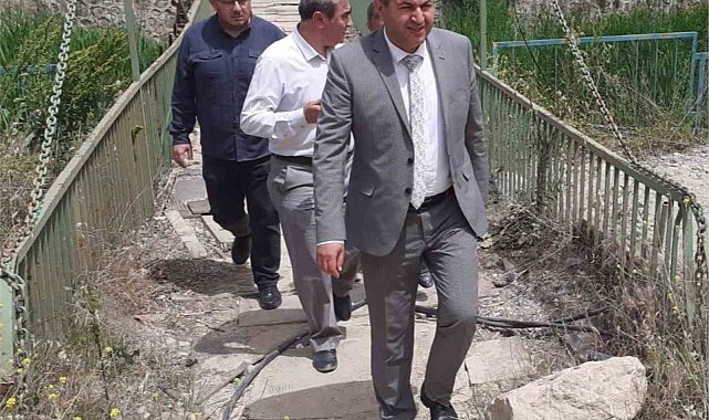 Gediz Ilıca'da alt yapı çalışmaları