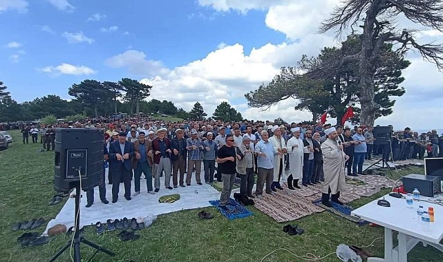 Gediz'de yağmur duası