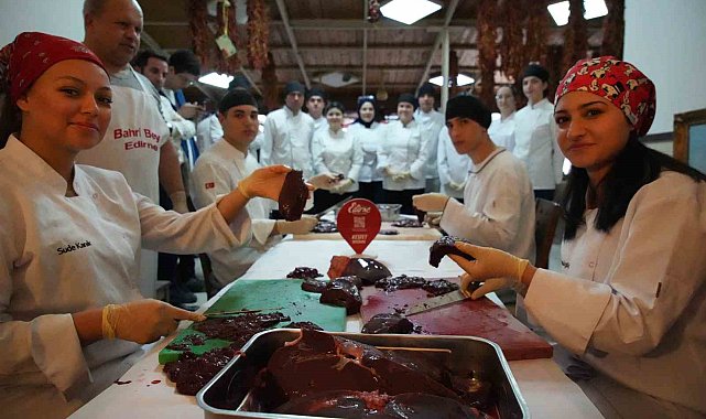 Geleceğin tava ciğer ustaları ilk deneyimlerini yaşadı