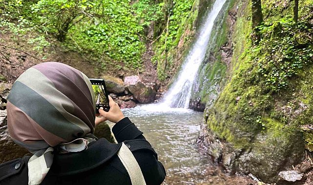Gençler Düzce'nin doğal güzelliklerini gezdi