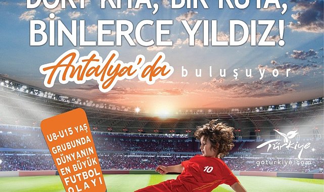 Gençlik Futbol Kupası Junior World Cup 16-20 Mayıs'ta Antalya'da yapılacak