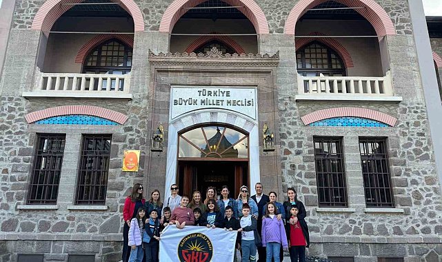 GKV Özel İlkokulu öğrencileri Ankara'yı mercek altına aldı