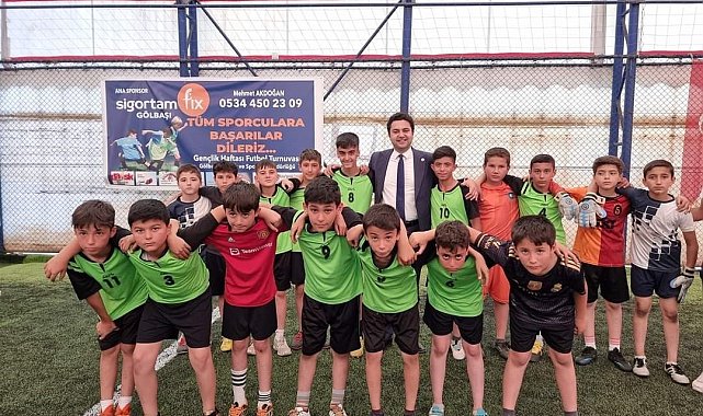 Gölbaşı'nda 'Gençlik Haftası Futbol Turnuvası' başladı