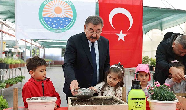 Gölbaşı'nda ata tohumları toprakla buluştu