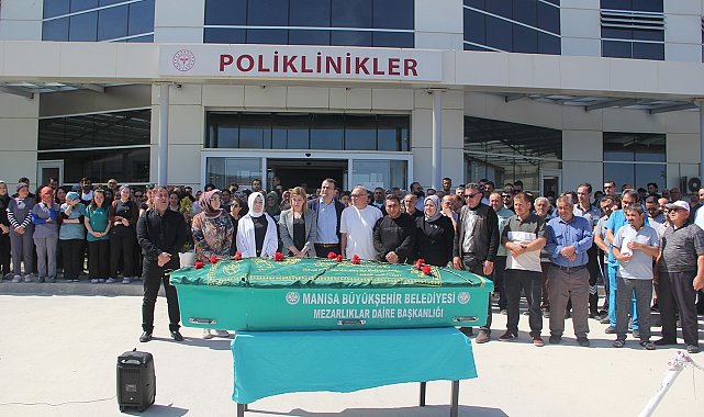 Görevi esnasında beyin kanaması geçiren güvenlik görevlisi son yolculuğuna uğurlandı