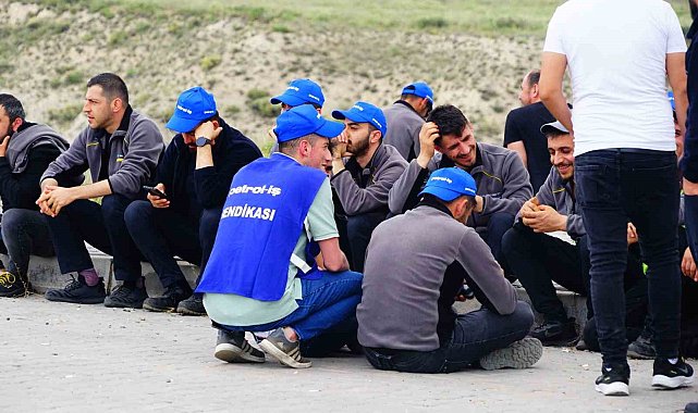 Grev kararı dev lastik fabrikasında üretimi durdurdu