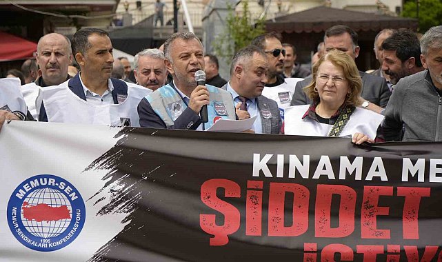 Gümüşhane Eğitim Bir-Sen Şubesi eğitim çalışanlarına yönelik şiddeti kınadı