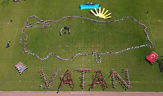 Gümüşhane'de coşkulu 19 Mayıs kutlaması