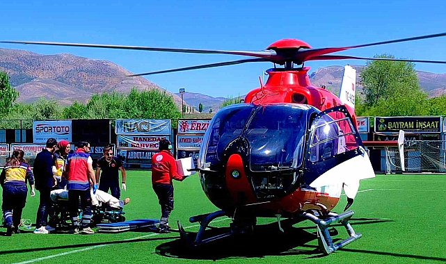 Gümüşhane&#039;de palete kolunu kaptıran işçinin kolu koptu