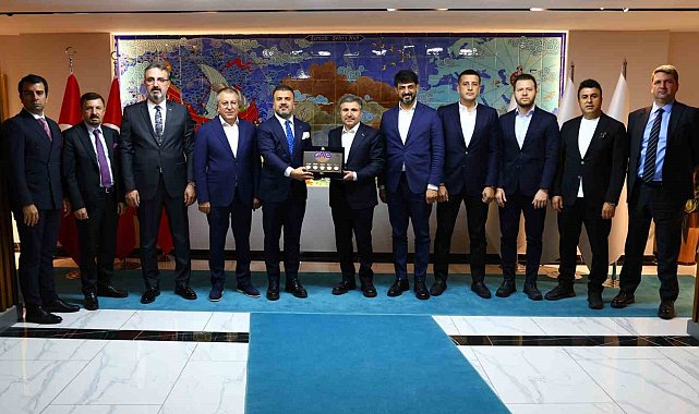 Güneydoğulu ihracatçılardan Şırnak Valisi Atay'a ziyaret