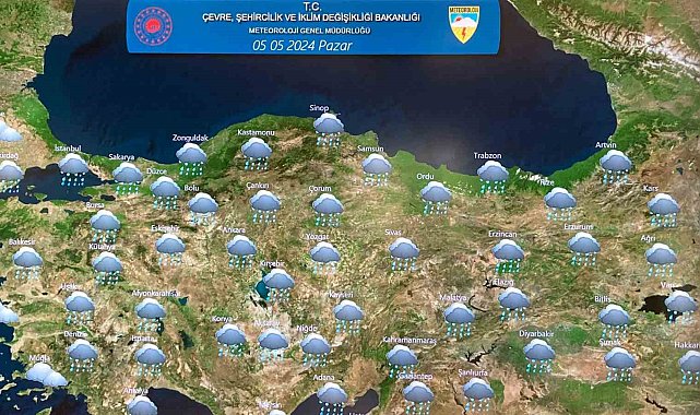 Hafta sonu tüm yurtta gök gürültülü sağanak bekleniyor