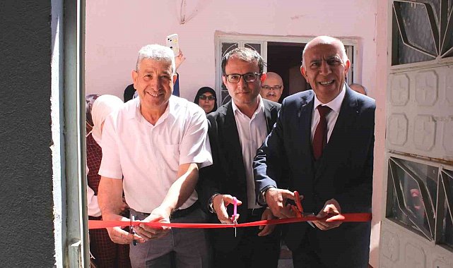 Hisarcık Hamamköy'de açılan giyim kurslarının yılsonu karma sergisi