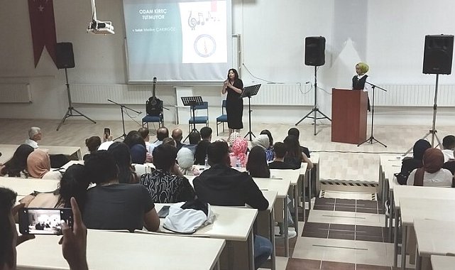 Hisarcık MYO'da müzik gecesi