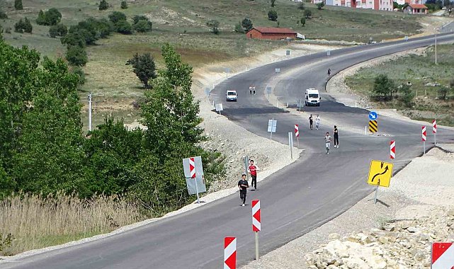 Hisarcık'ta Atatürk Koşusu