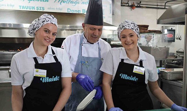 Hollandalı öğrenciler Türk mutfağını öğreniyor