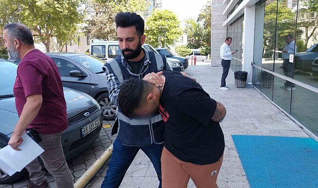 Husumetlisinin ev ve iş yerine silahlı saldırı düzenleyen şahıs tutuklandı