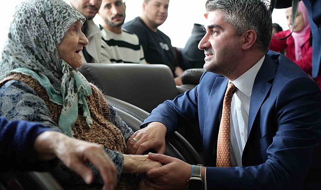 Huzurevi sakinleri duygu dolu anlar yaşadı