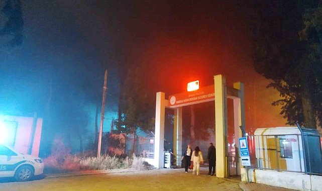 Huzurevindeki baca yangını paniğe neden oldu