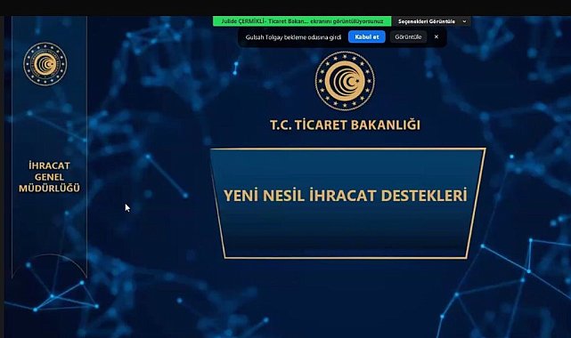 İhracat süreçleri ve devlet destekleri DENİB'te konuşuldu