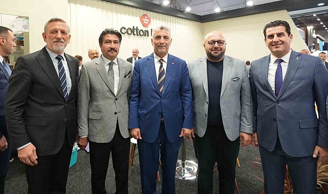 İl Başkanı Güngör, Bakan Bolat ile Denizlili firmaları fuarda ziyaret etti.