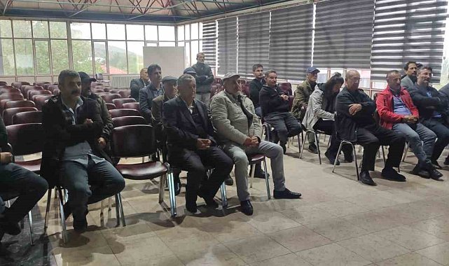 İliç&#039;te çiftçilere eğitim verildi