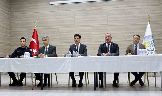 İlk Muhtarlar Toplantısı Kaymakam Kafkas Başkanlığında Yapıldı