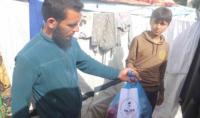 İmkander Gazze'deki mazlumları yalnız bırakmıyor