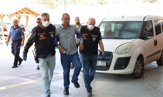 İş arkadaşını bıçaklayarak öldüren güvenlik görevlisi adliyeye sevk edildi